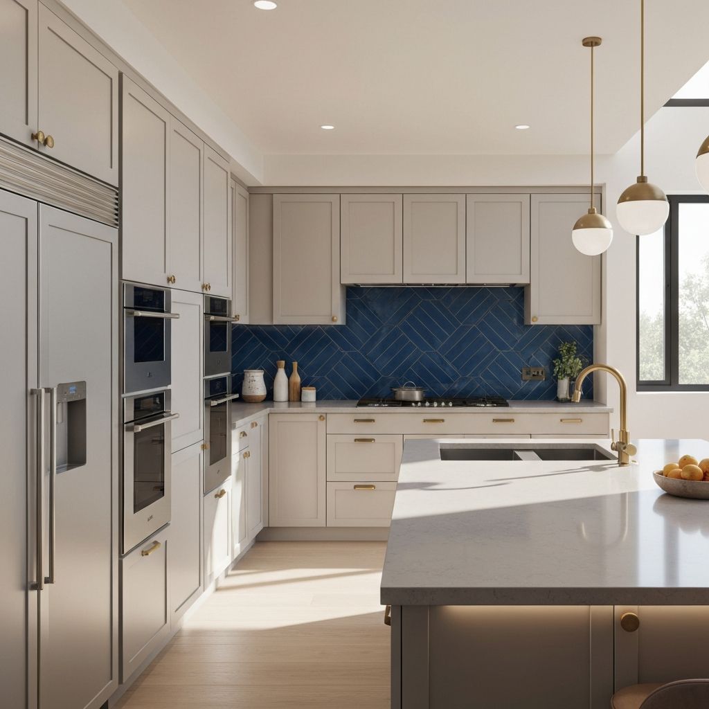 دهانات مطبخ عصري